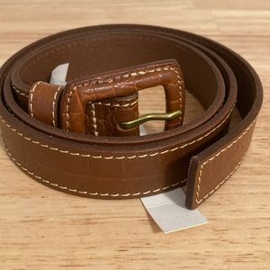 Leather belt by Madewell. Size Small